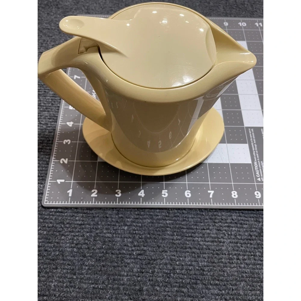 Leifheit Thermal Gravy Boat Insulated Sauce Server Cream Plastic Stainless Steel